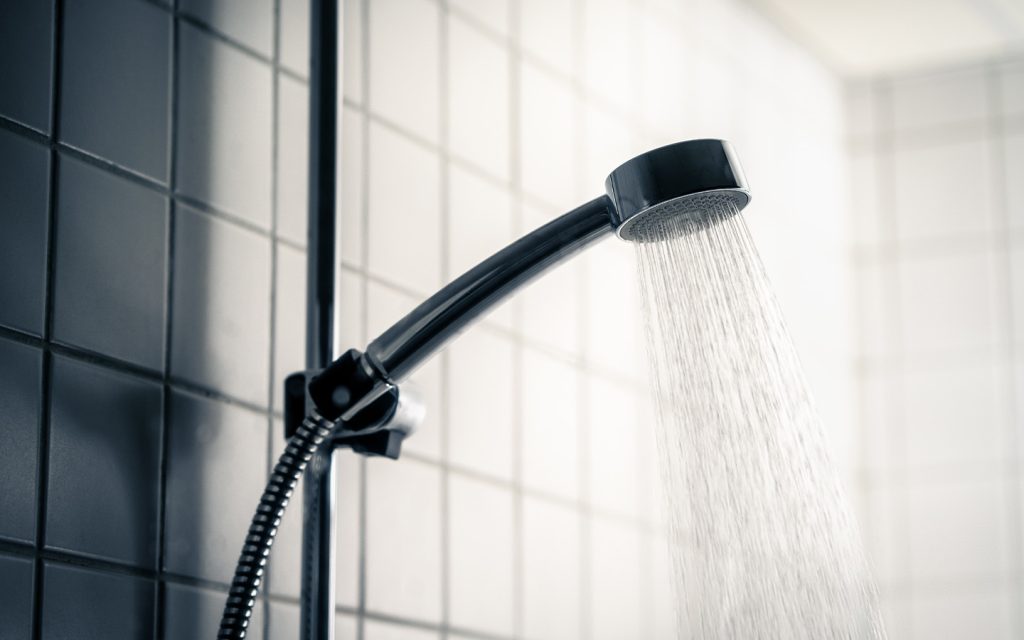 Shorter showers help save water and use less energy