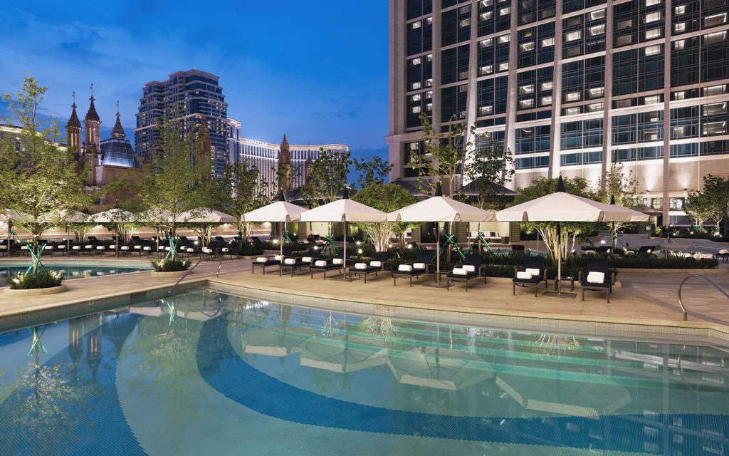 Take your pick of three exclusive pools, including the scenic Grand Pool