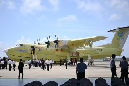 The world’s largest amphibious plane is to be produced in Zhuhai - China’s AG600 seaplane