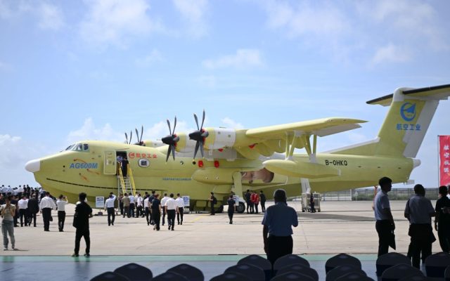 The world’s largest amphibious plane is to be produced in Zhuhai