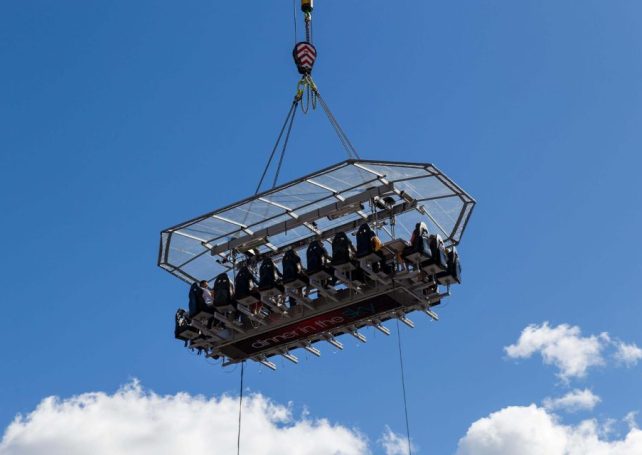 Fly Dining arrives in Hong Kong to rival Macao’s Dinner in the Sky