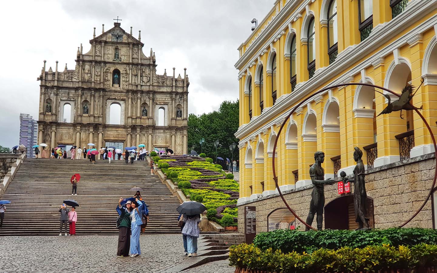 Typhoon Wutip: Winds abate over Macao, but will again strengthen tonight