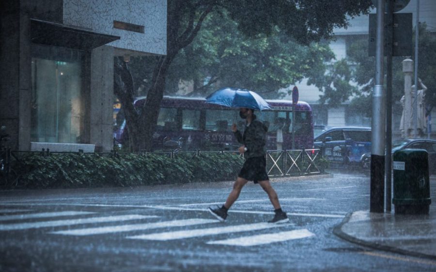 Signal no. 9 raised as Typhoon Wipha batters Macao
