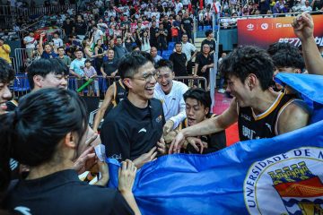 University of Macau coach Lam Teng Long on winning a national basketball title