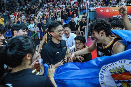 University of Macau coach Lam Teng Long on winning the National Basketball Championship