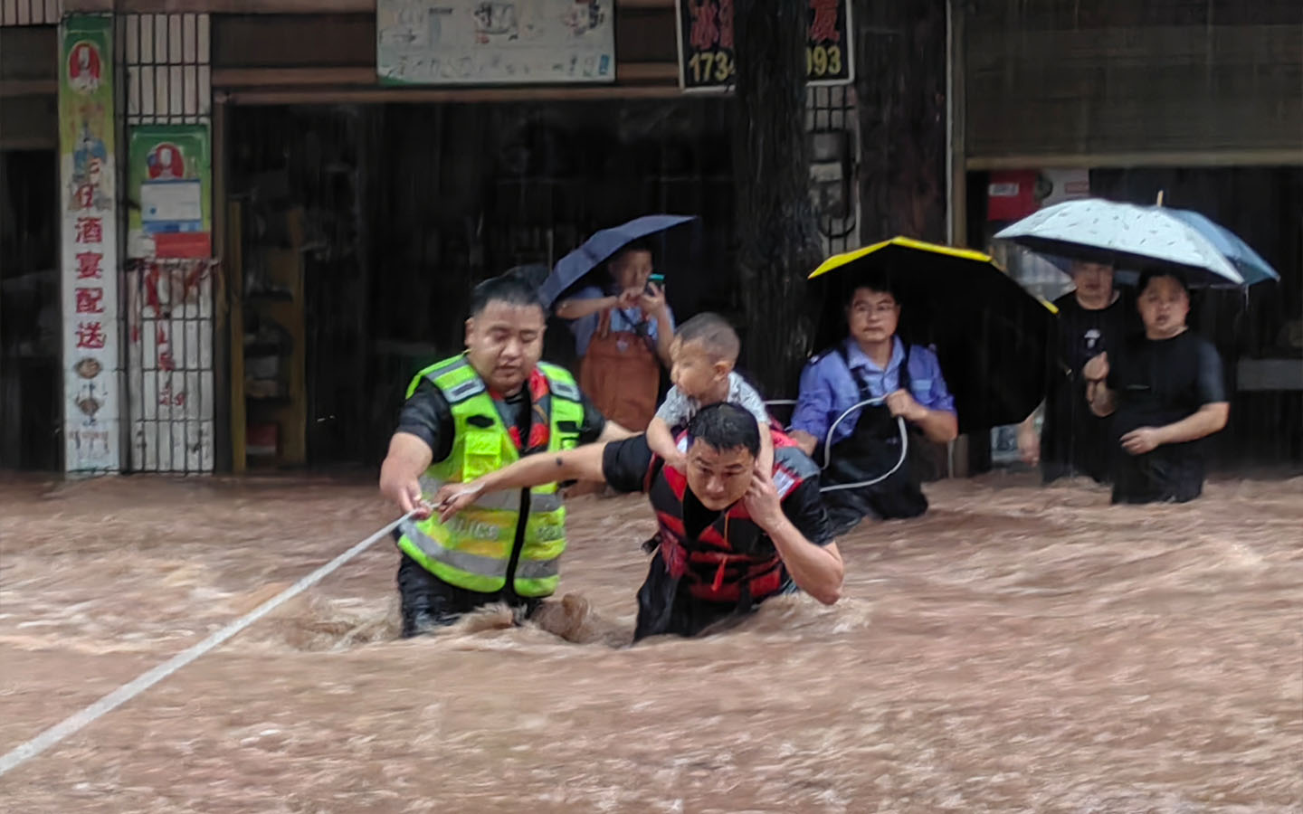 Northern China is on high alert for torrential rain and more flooding