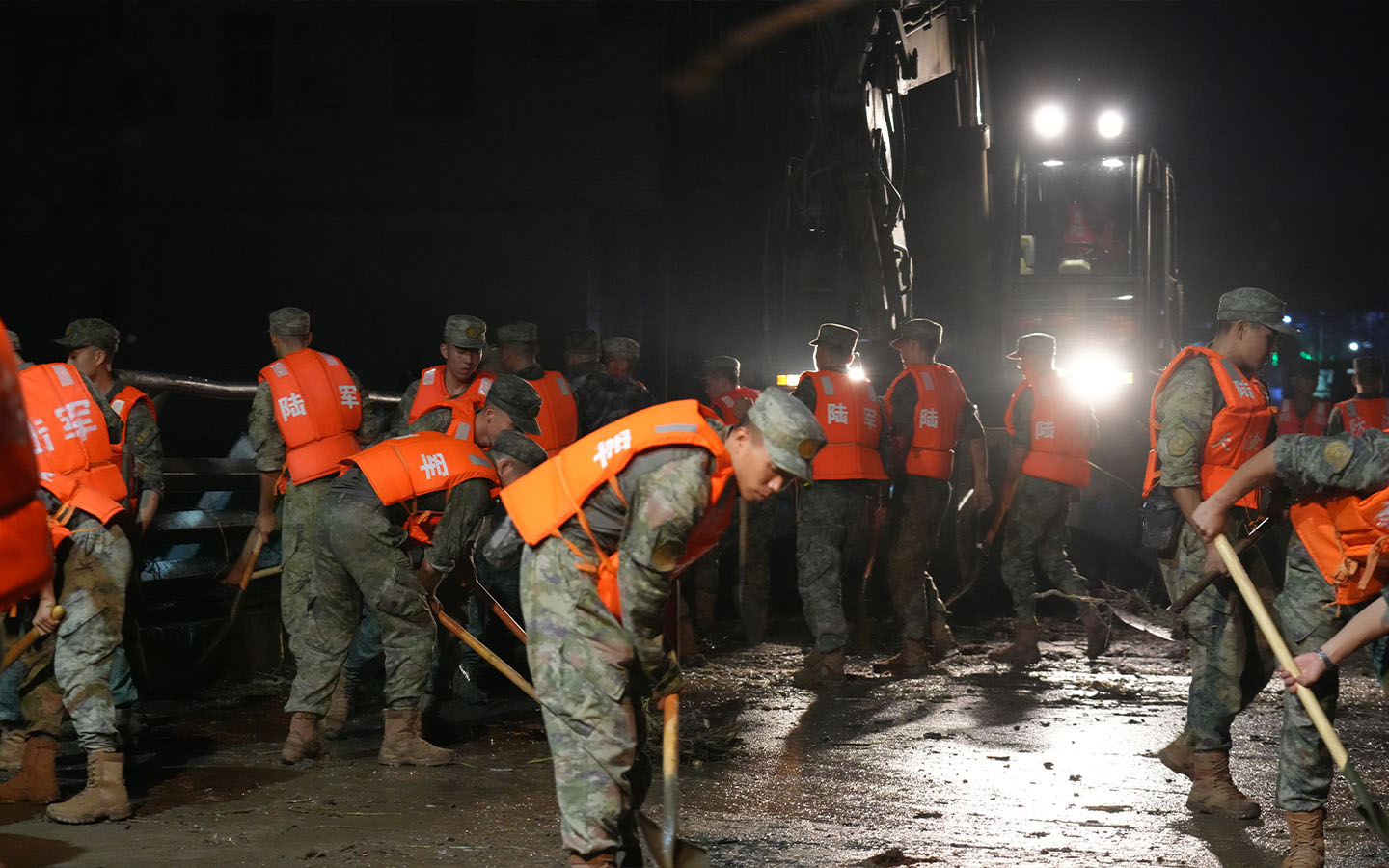Drones and emergency teams deployed as rains continue to batter northern China