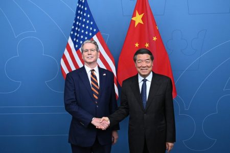 A new round of China-US trade talks gets underway in Stockholm