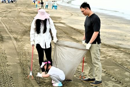 Macao’s government has launched a summer beach cleanup campaign