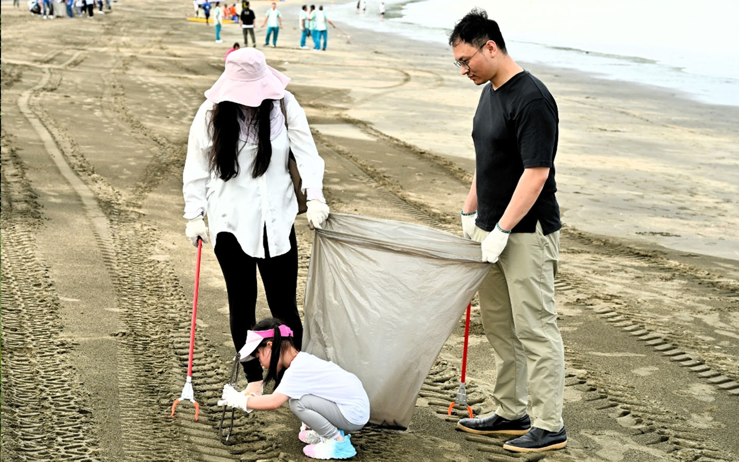 Macao’s government has launched a summer beach cleanup campaign