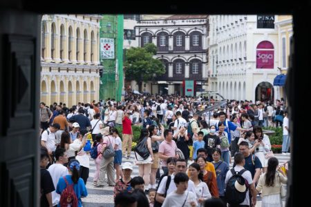 Macao will hit peak visitor levels next month, says tourism chief