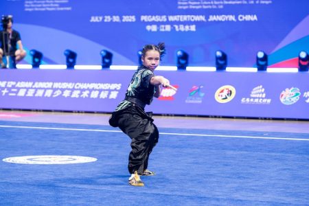 Macao enjoys outstanding success at the 12th Asian Junior Wushu Championship