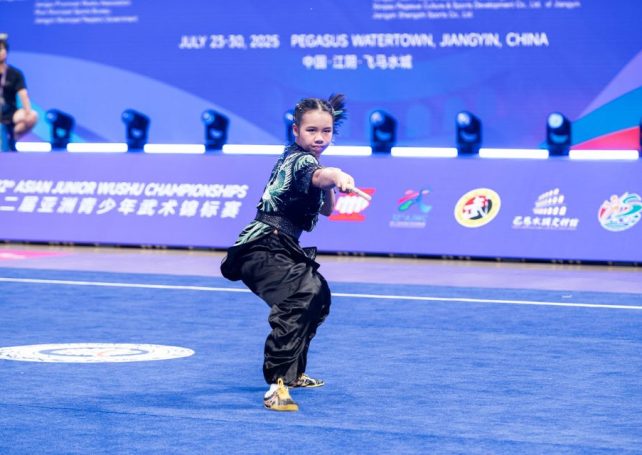 Macao enjoys outstanding success at the 12th Asian Junior Wushu Championship 