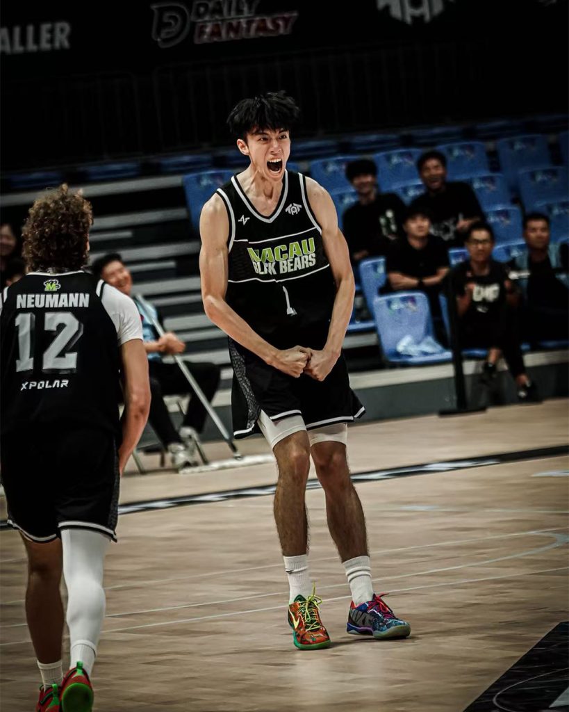 ‘I want to show that a kid from Macao can work,’ says Macau Black Bears’ youngest star Leo Lei