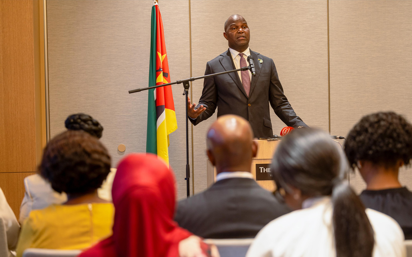 President Daniel Chapo of Mozambique courts investment in Japan