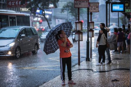 Macao and the delta braces for heavy rain in the coming few days