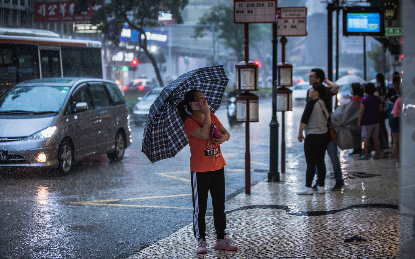 Macao and the delta are braced for heavy rain in the coming few days