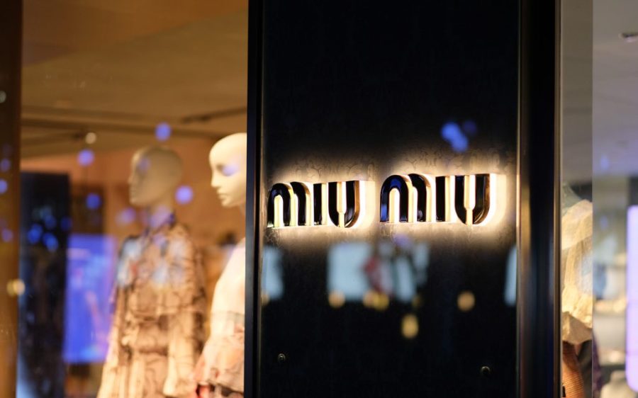 Miu Miu has topped the current list of fashion’s hottest brands