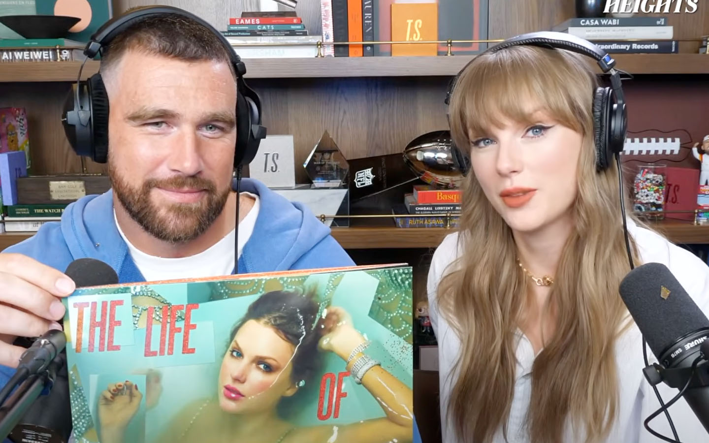 Taylor Swift discusses upcoming album on boyfriend’s podcast