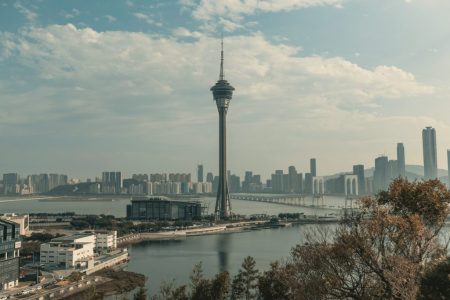 Macao raises the no. 1 typhoon signal, as tropical cyclone Podul edges closer