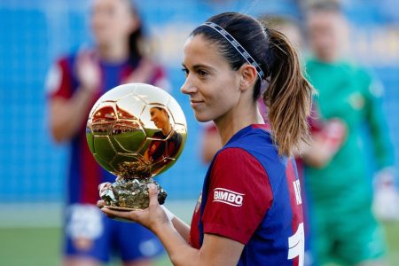 Aitana Bonmati named best female footballer for record third time