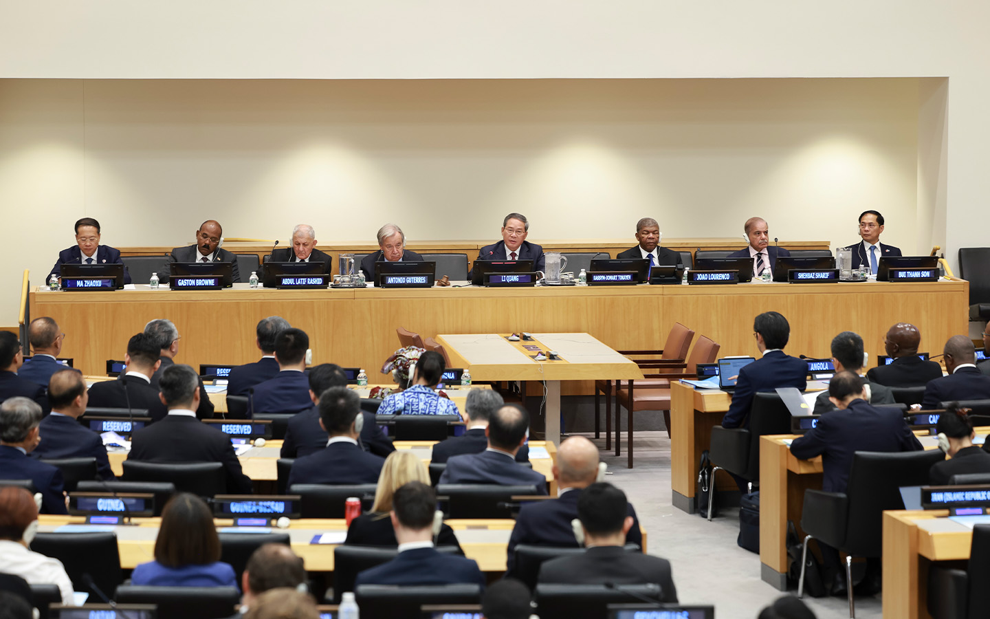 China ready to work with all on Global Development Initiative: Premier Li Qiang