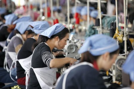 China’s factory activity contracts for a fifth month as the economy slows