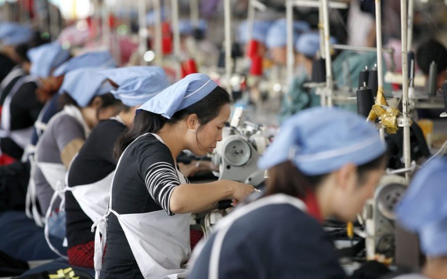 China’s factory activity contracts for a fifth month as the economy slows