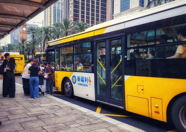 Free transport is being offered on election day in Macao