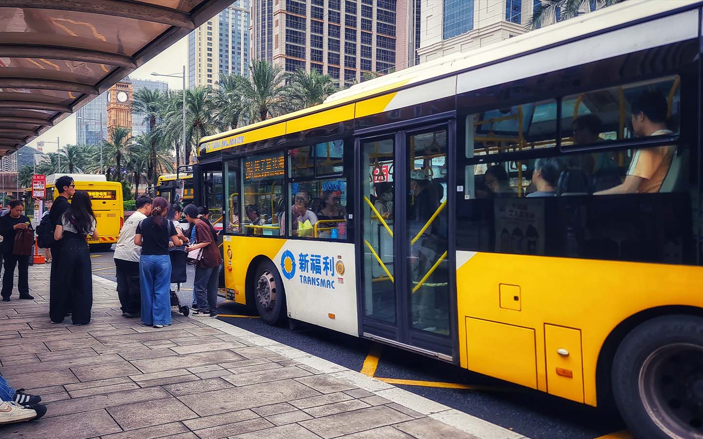 Free transport is being offered on election day in Macao