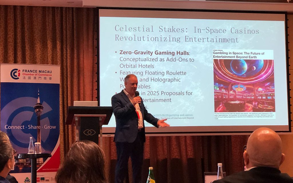 Cédric Thiry, chief executive officer of EmTDLab, addressed the FMCC breakfast meeting last week