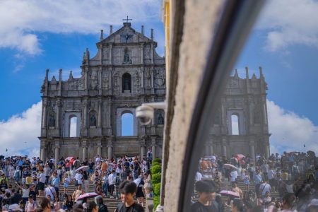 Macao set a new monthly visitor record in August