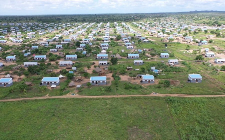 A Buddhist charity has delivered new houses to cyclone survivors in Mozambique