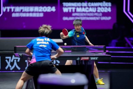 The world’s table tennis elite descend on Macao for WTT Champions