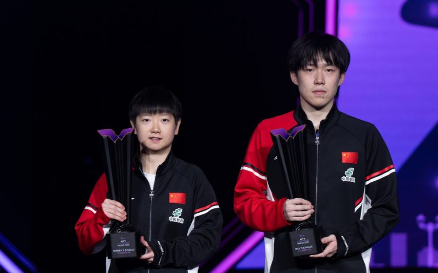 Sun Yingsha and Wang Chuqin declared winners at WTT Champions Macao 2025