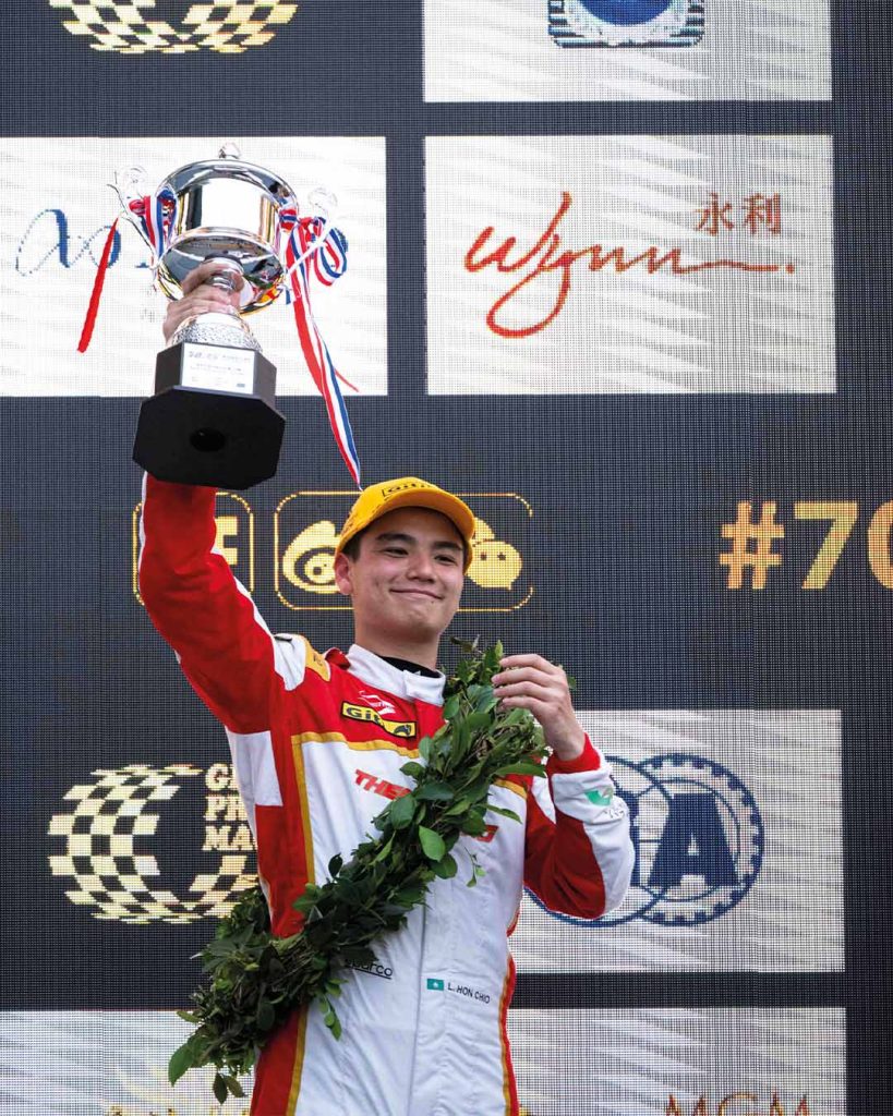 Charles Leong aims for another win at the Macau Grand Prix