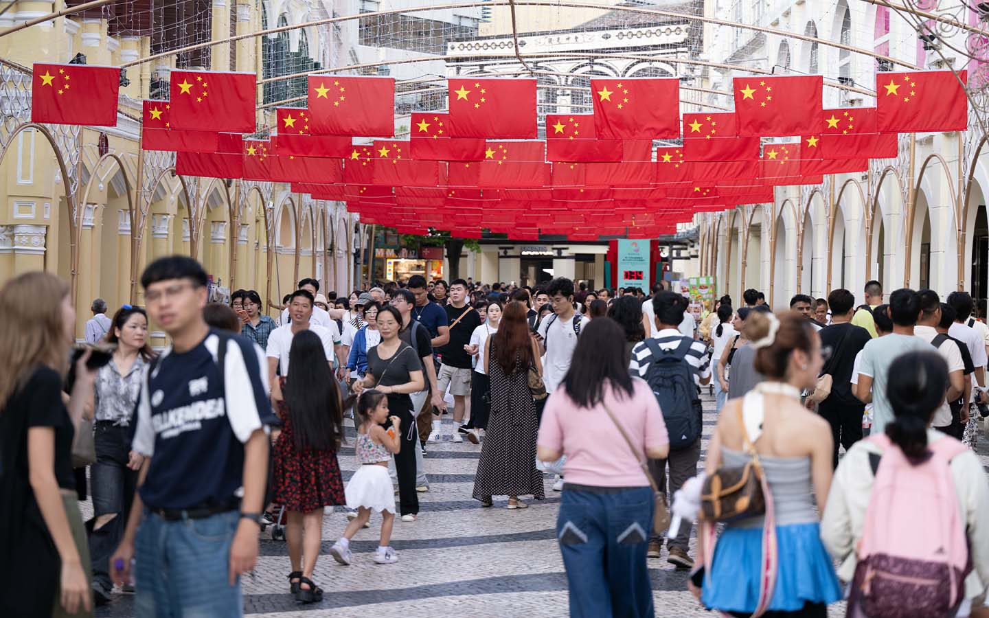 Macao records around 1.05 million visitors during first 7 days of golden week