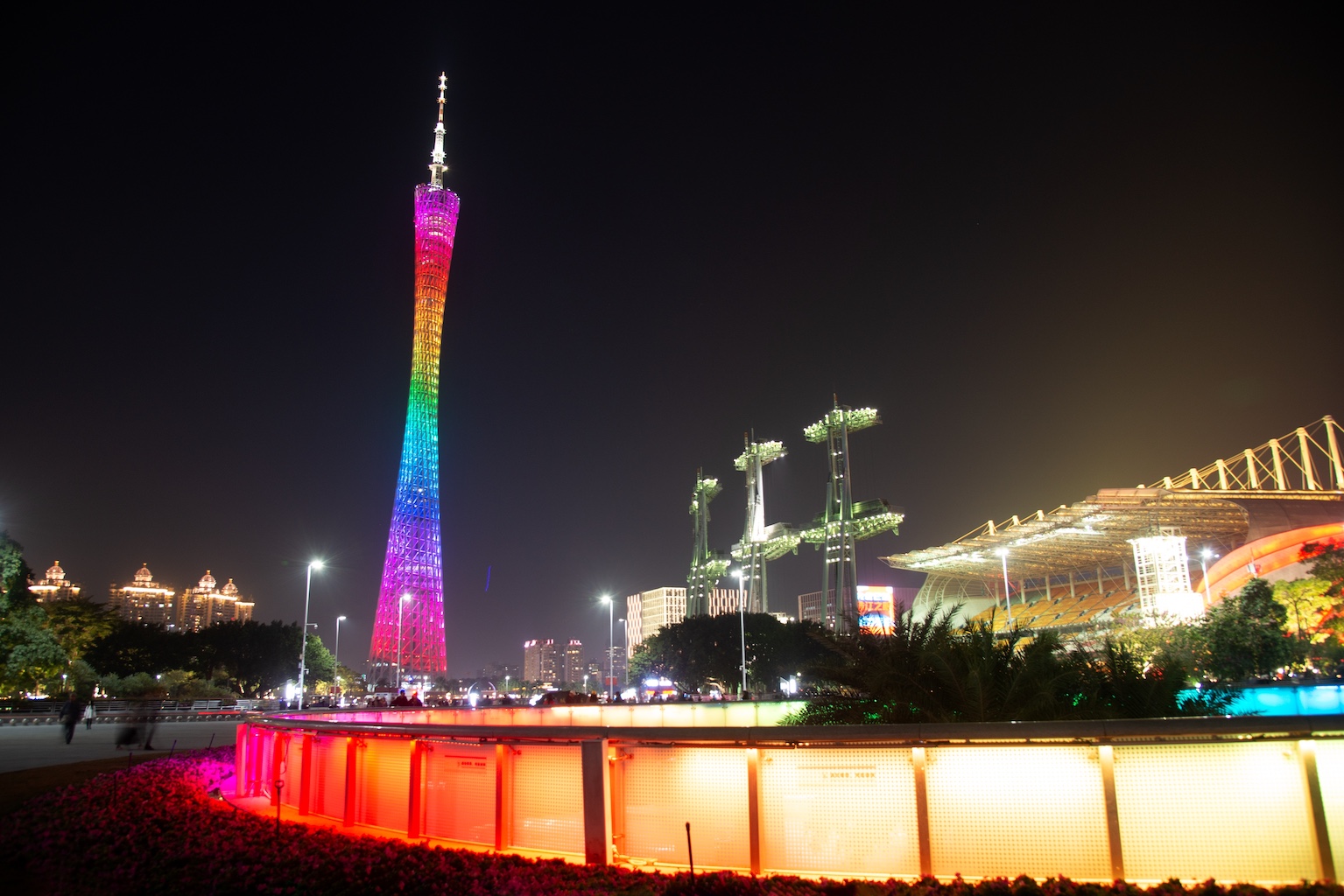 The Guangzhou International Light Festival The Guangzhou International Light Festival will take place next month