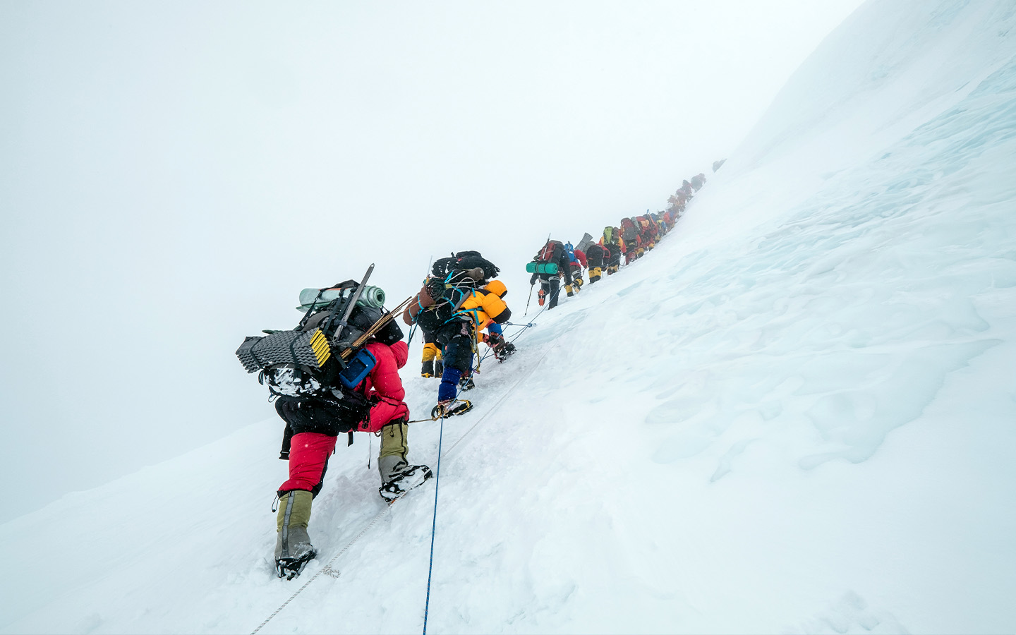 All hikers rescued after rare Everest blizzard traps nearly 1,000