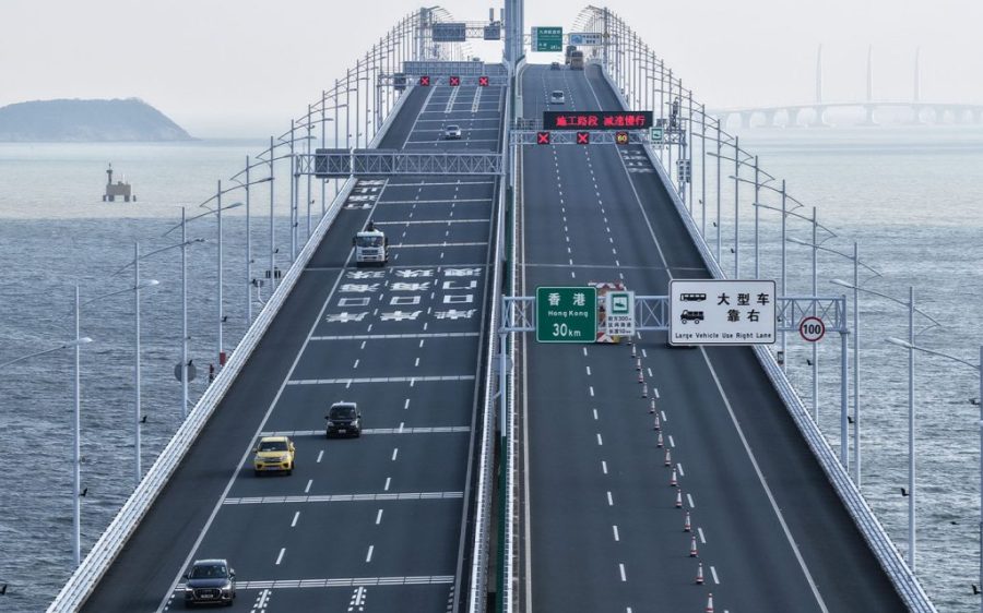 The Hong Kong-Zhuhai-Macao Bridge records 93 million trips in seven years