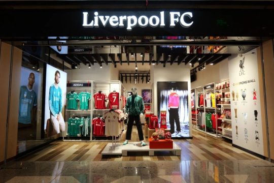 Liverpool FC launches its first mainland China store in Shenzhen 