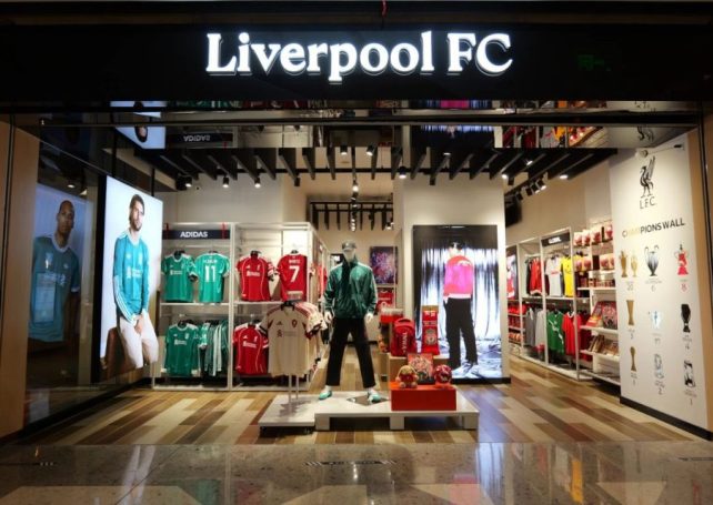Liverpool FC launches its first mainland China store in Shenzhen 