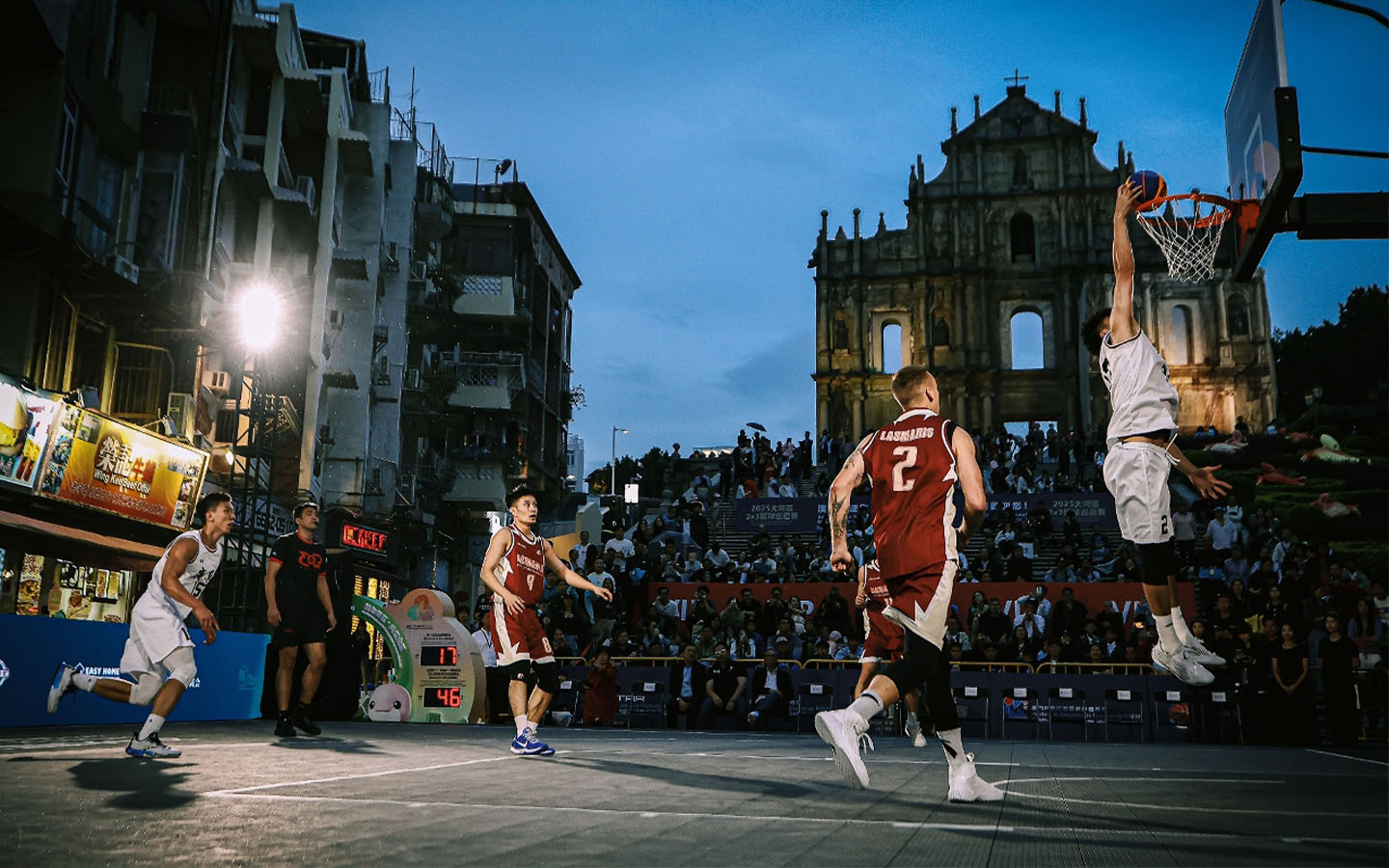 Macao hosts 3×3 Greater Bay Area Tour 2025 finals at Ruins of St. Paul’s