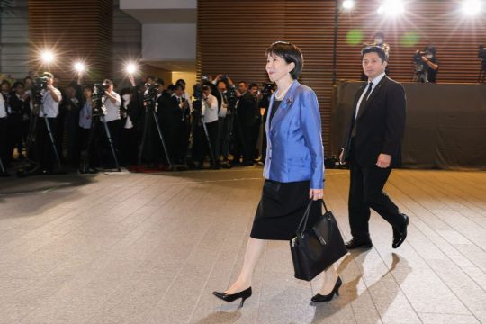 Sanae Takaichi becomes Japan’s first female prime minister