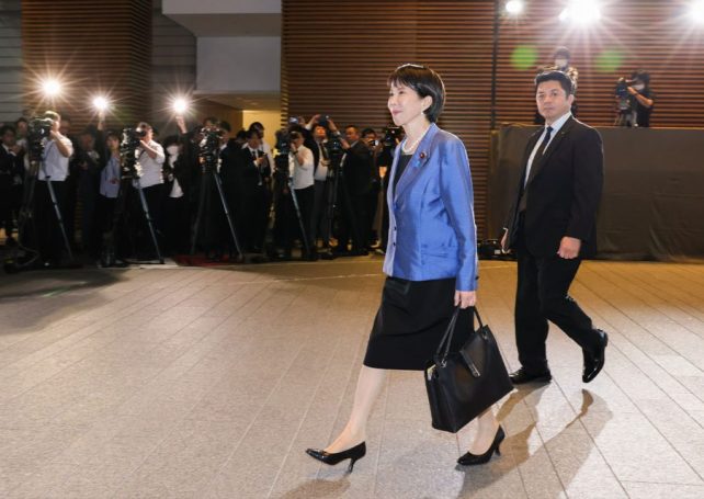 Sanae Takaichi becomes Japan’s first female prime minister