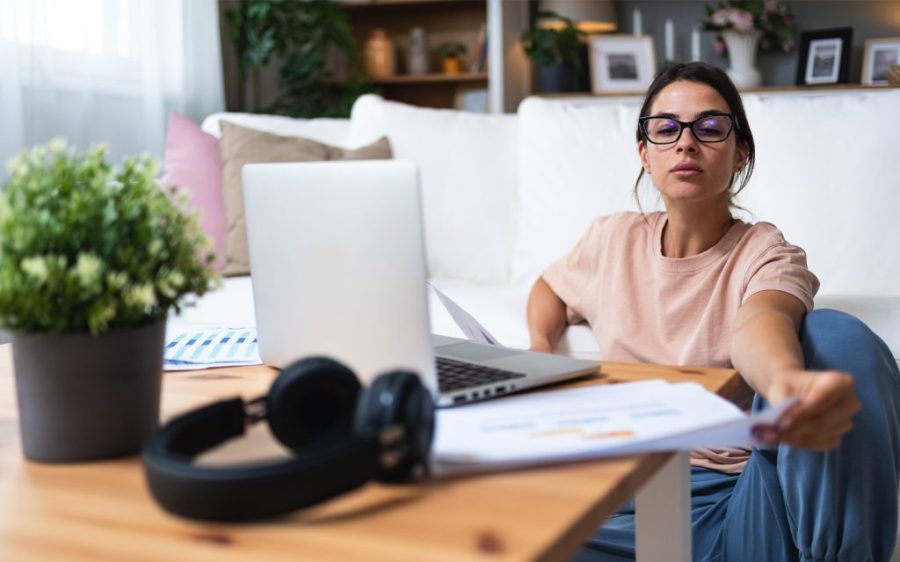 Well-being tips for people who work from home