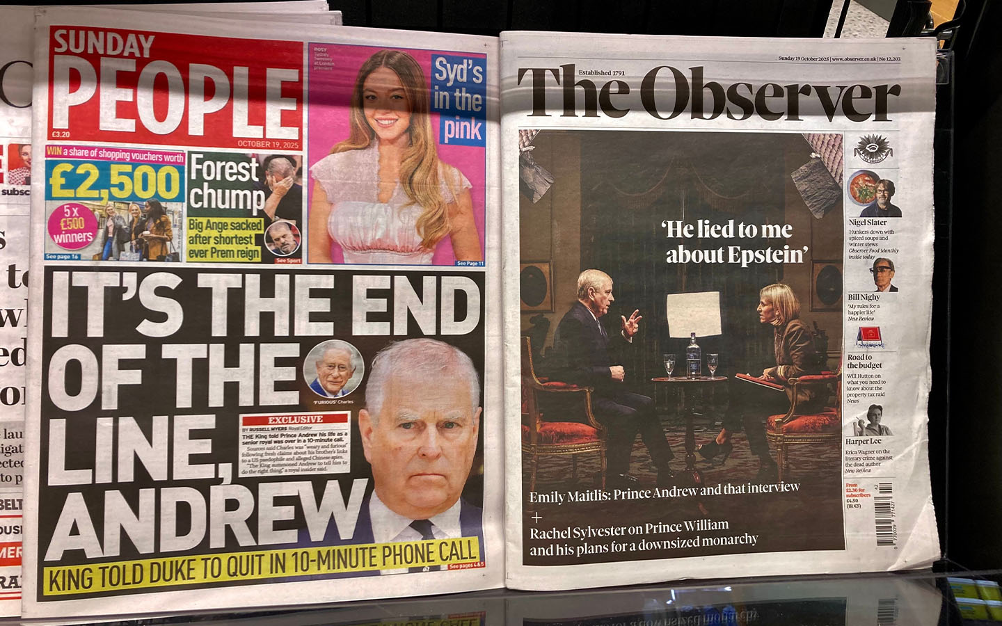 UK parliament to put more pressure on former prince Andrew as US Democrats call for testimony