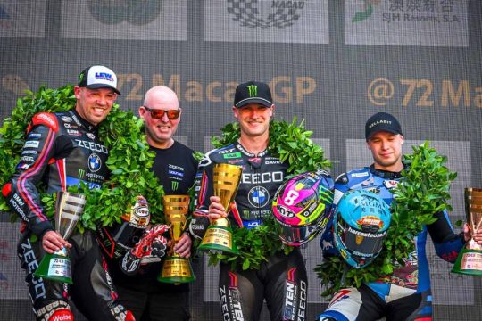 Davey Todd dominates qualifying and race to win 57th Macau Motorcycle Grand Prix