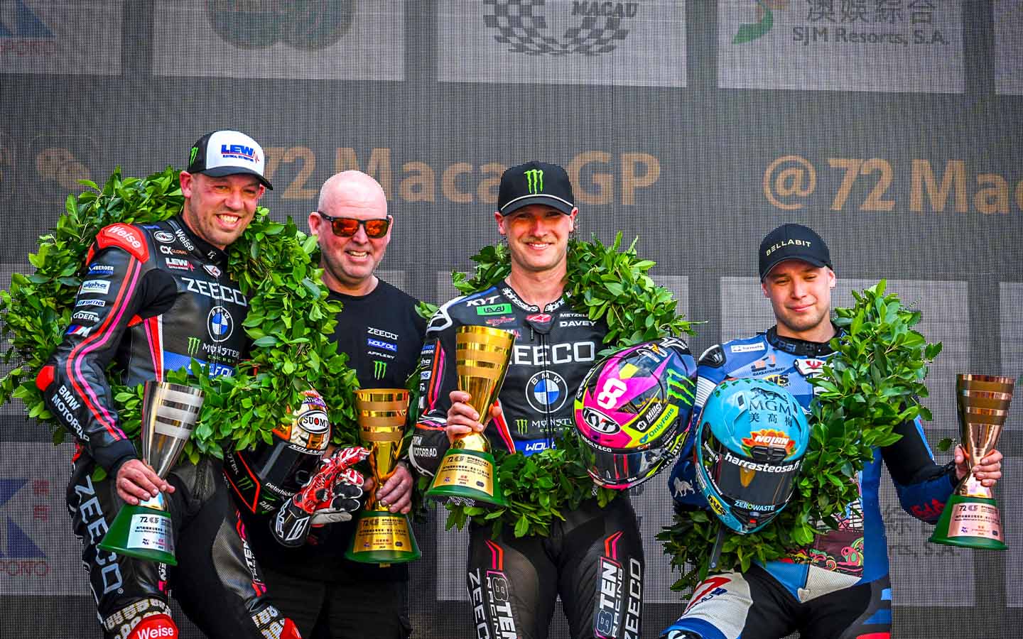 Davey Todd dominates qualifying and race to win 57th Macau Motorcycle Grand Prix