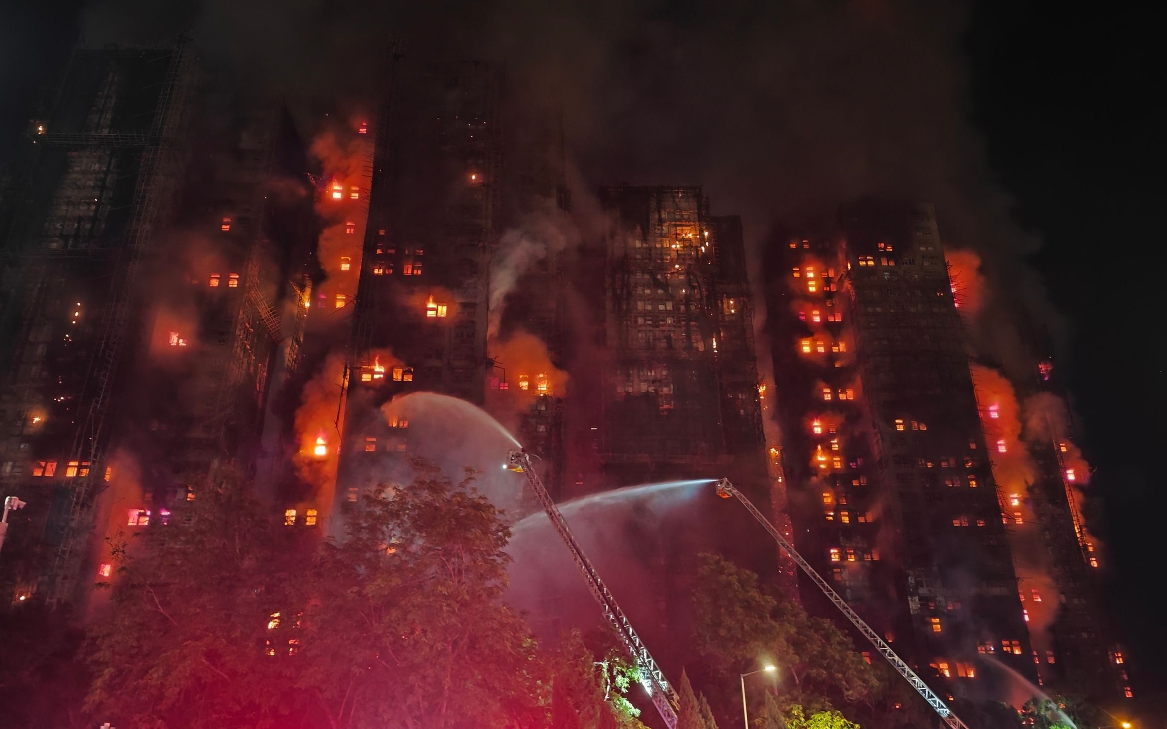 Criminal probe launched as Hong Kong residential fire leaves at least 44 dead